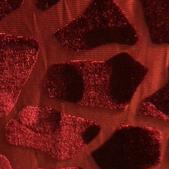 Velvet maroon top size medium! Perfect for fall🍁❤️ - Picture 3 of 3